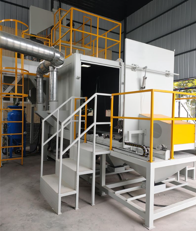 泉州全自动喷砂机 实现无人化高效生产