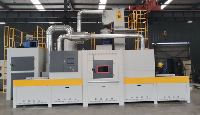 泉州工件喷砂不均匀?一台自动喷砂机就能解决