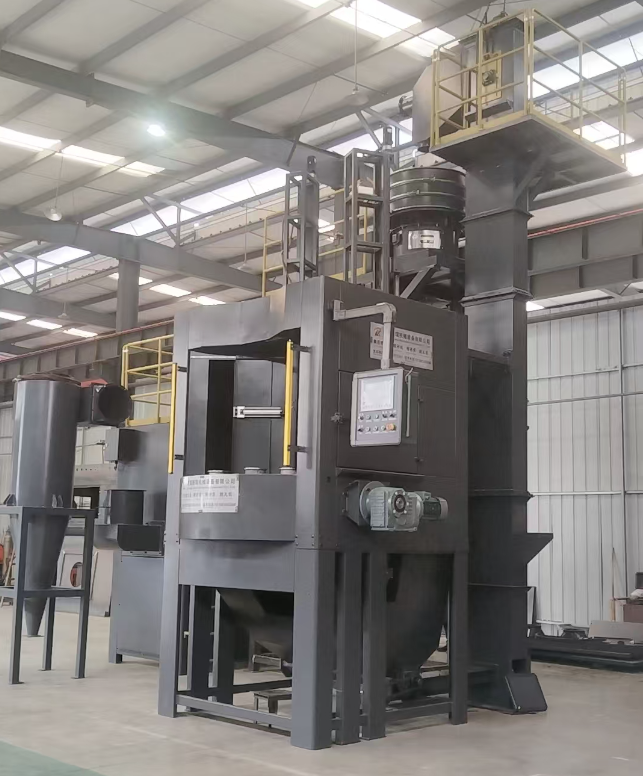 泉州转盘式喷砂机 提升圆形工件处理效率